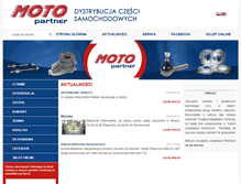 Tablet Screenshot of moto-partner.pl